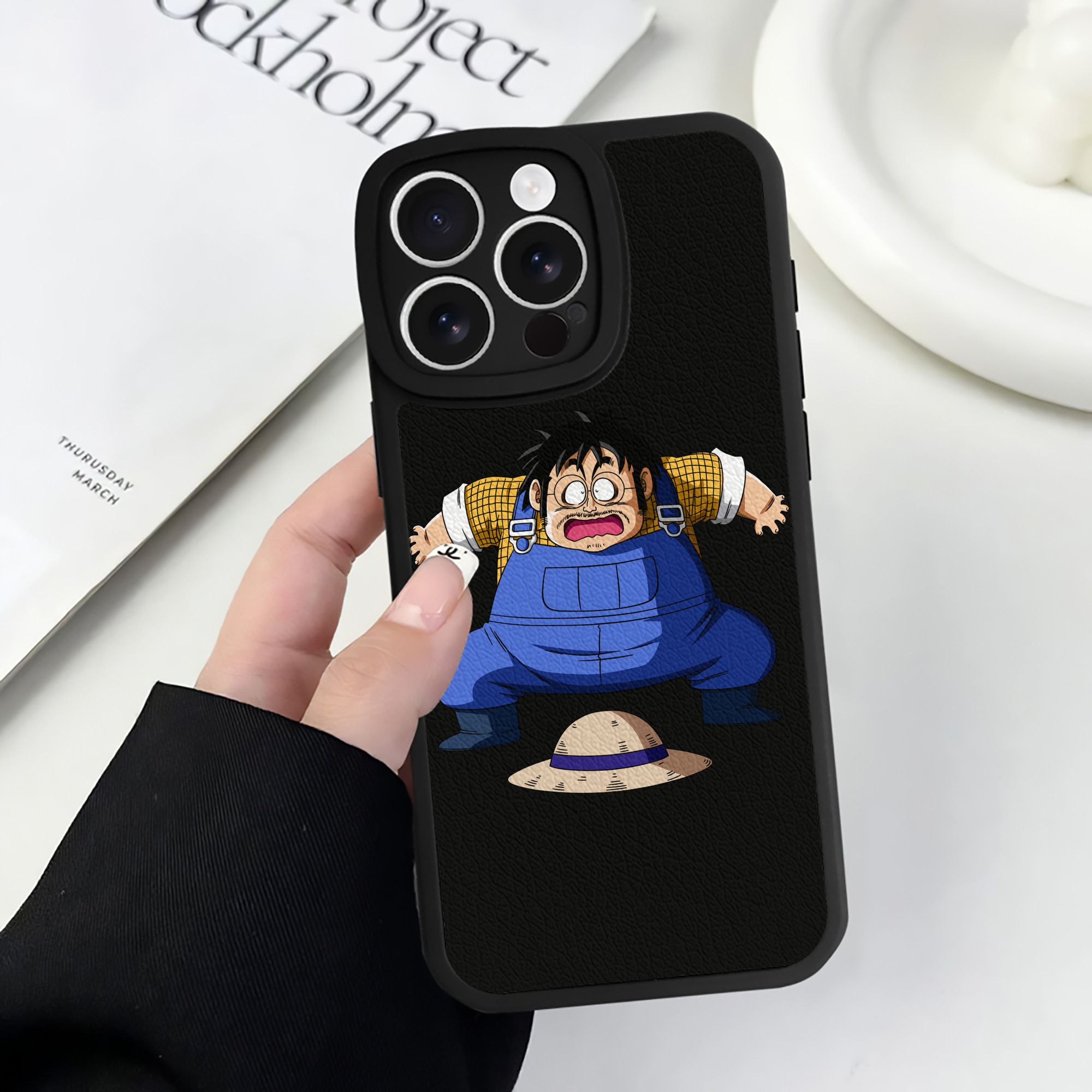 （画像用） ドラゴンボール DRAGON BALL 【iPhone 16シリーズ対応】シリコンスマホケース（レザー調） 材質：シリコン